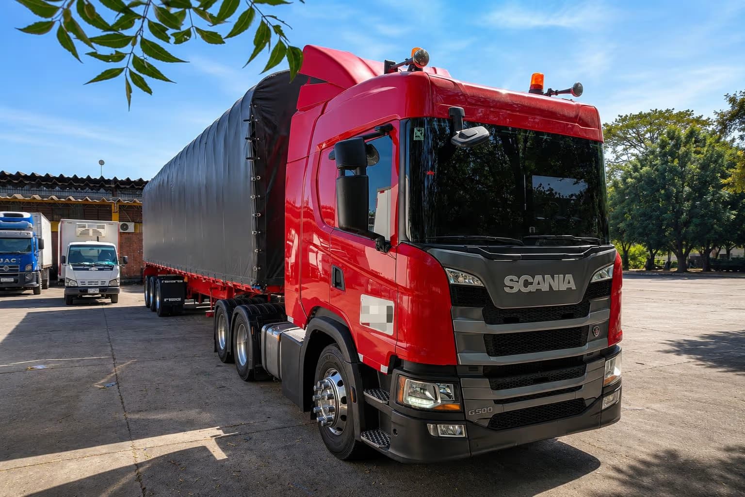 SCANIA 2023 ROJA miniatura 3